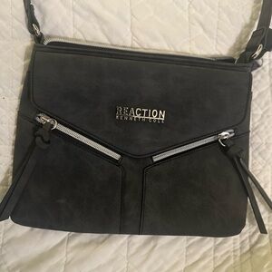 Kenneth Cole Reaction Charcoal Crossbody Bag